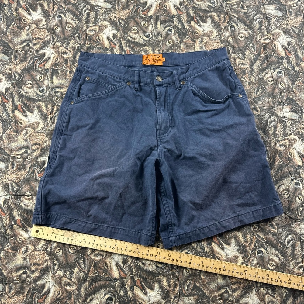 FTP Dark Blue Jean Shorts for Men